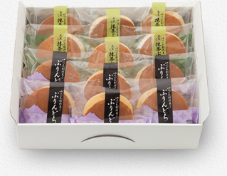 ゆふいん創作菓子ぷりんどら詰め合わせ12個入《冷凍発送》