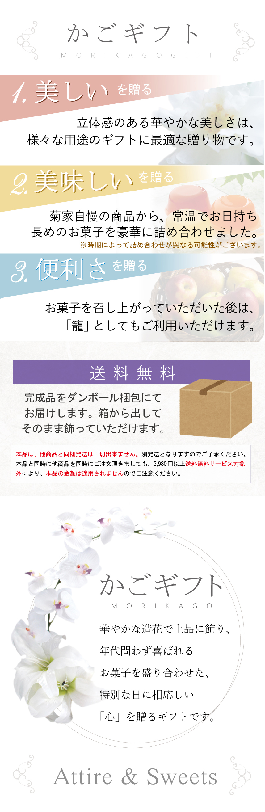籠ゼリーギフト