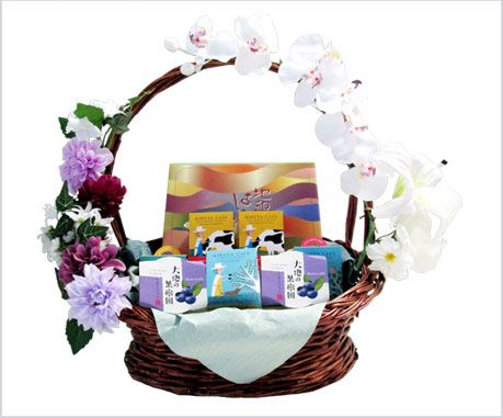 夏の籠ギフトJ-100