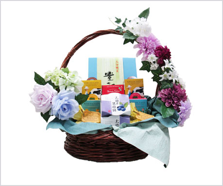 夏の籠ギフトJ-80