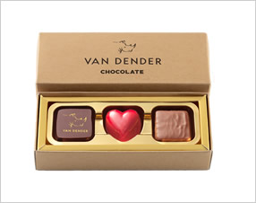 VANDENDERプラリネショコラ3個入