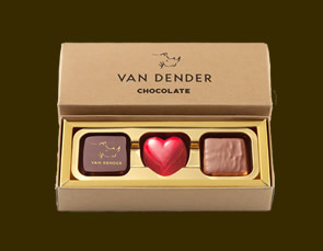 VANDENDERプラリネショコラ3個入