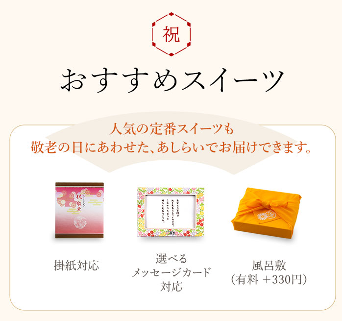 おすすめスイーツ