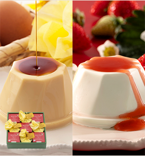 ベリーツのパンナコッタとぷりんセット