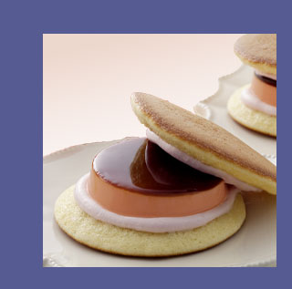 ゆふいん創作菓子 あまおう苺のぷりんどら 4個入