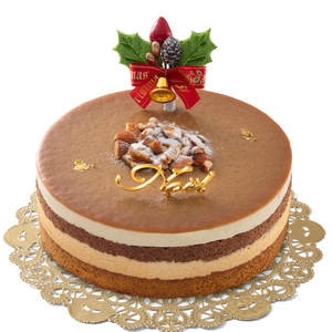 『クリスマスケーキ』 ★送料無料 シャンテ･ドール キャラメル　ノエル  【クール冷凍便】 【▲同梱注意▲】