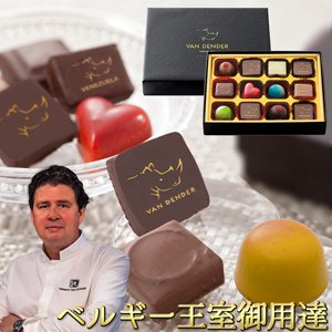2026バレンタイン │ VAN DENDER プラリネショコラ 12個入 【常温便】 【▲冷凍同梱不可▲】
